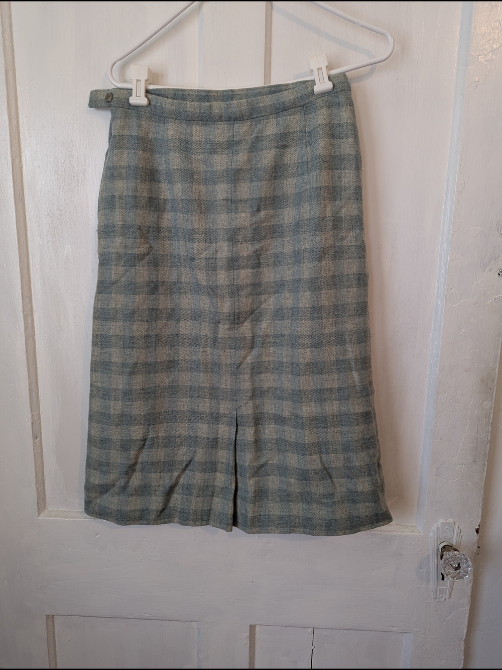 Vintage Pendelton Wool Plaid Women's Skirt